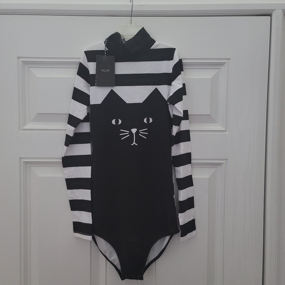 Lazy Oaf Cat Suit Bodysuit - Main Image